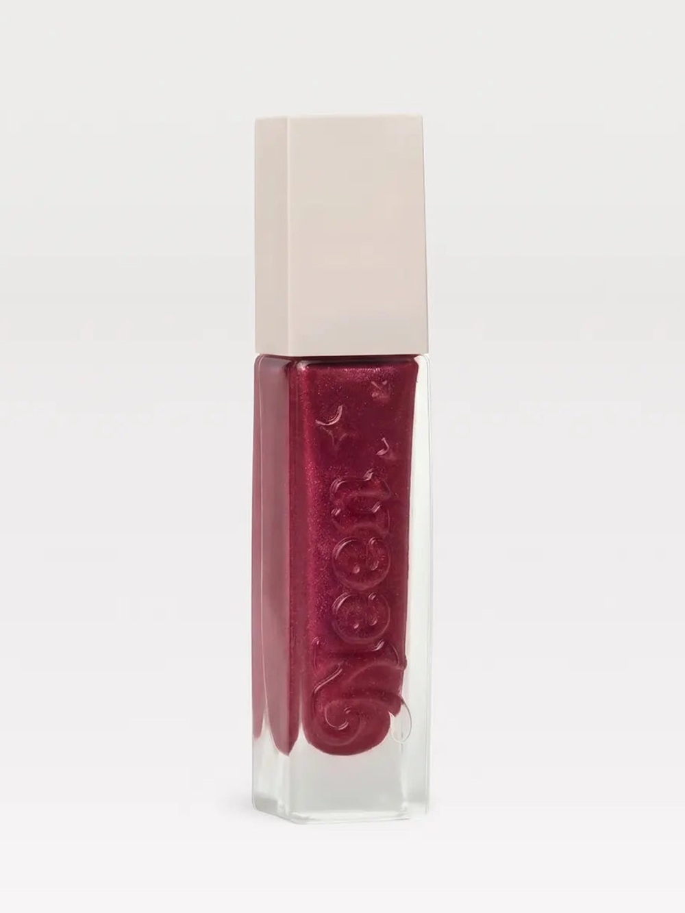 Neen Shimmery Berry Lip Gloss — Deep Raspberry Shine